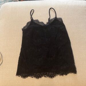 NWOT Black Lace Tank